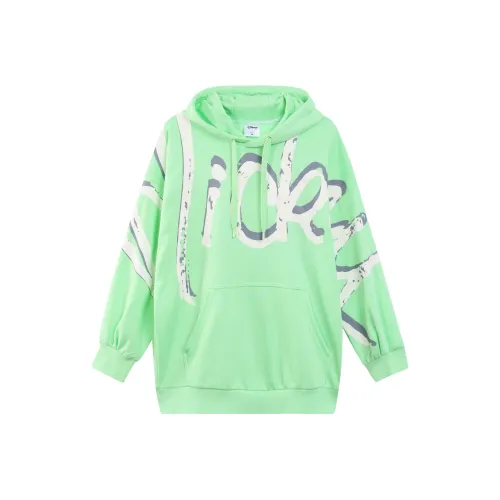 LINING Толстовка Женская Светло-Мятно-Зеленая