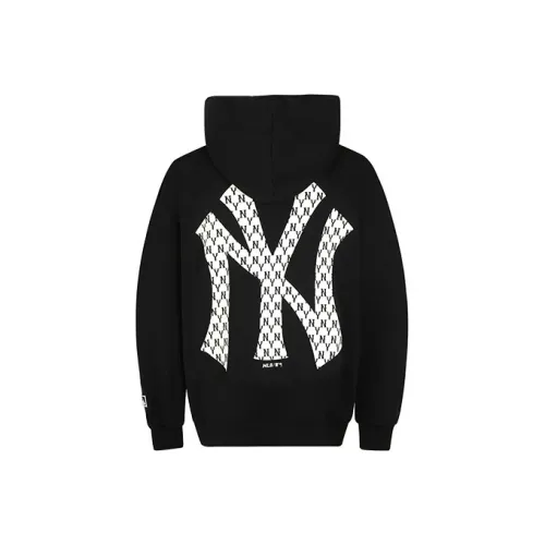 MLB С капюшоном Стандартный Свитшот Унисекс Черный