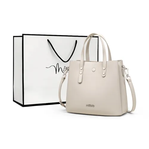 MILLIE'S Корова Кожа с Синтетической Кожей Одно Плечо Сумка Стандартная Женская Серый Белый Черный