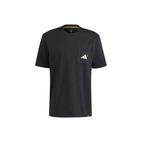 Adidas Мужские черные футболки