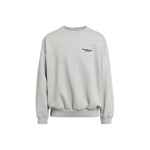 Ermenegildo Zegna Серый Мужской Свитшот