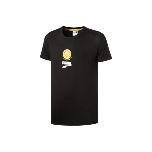 PUMA Черная Унисекс Футболка