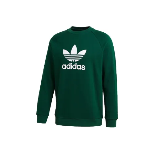 Adidas Originals Trefoil Зеленый Мужской Свитшот