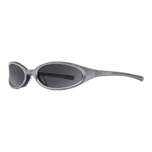 GENTLE MONSTER OVAL SUNGLASSES Унисекс Серебряный