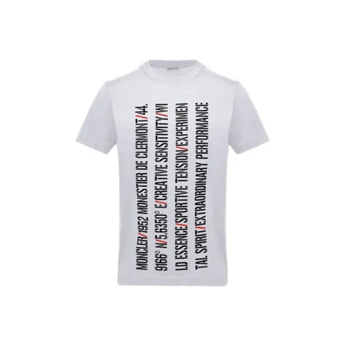 MONCLER Белая Мужская T-рубашка