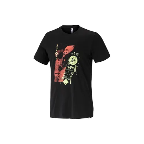 Adidas Мужские черные футболки