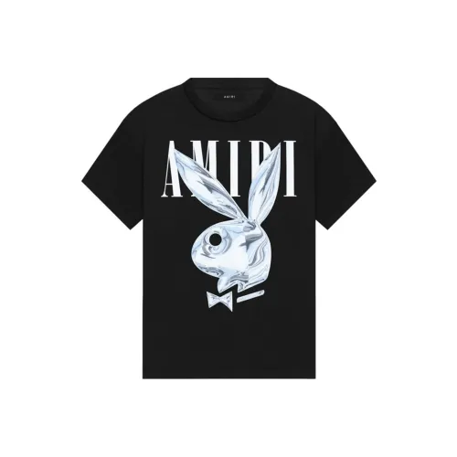 AMIRI Мужские черные футболки