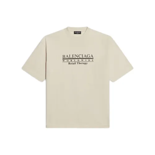Balenciaga T-Shirt Унисекс Light Beige
