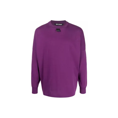 PALM ANGELS Фиолетовые Мужские T-рубашки