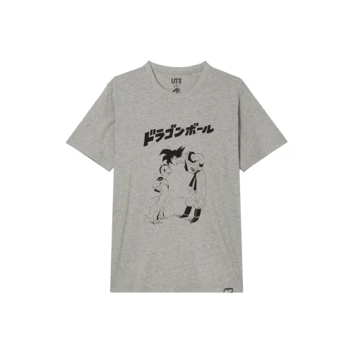 UNIQLO T-рубашка Unisex Light серого цвета