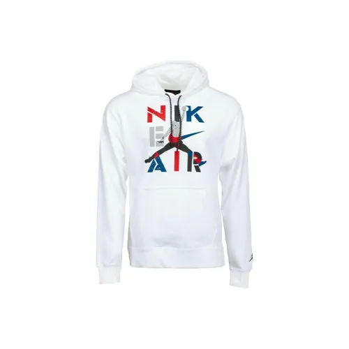 Jordan Retro 4 Свитшот Мужской Белый