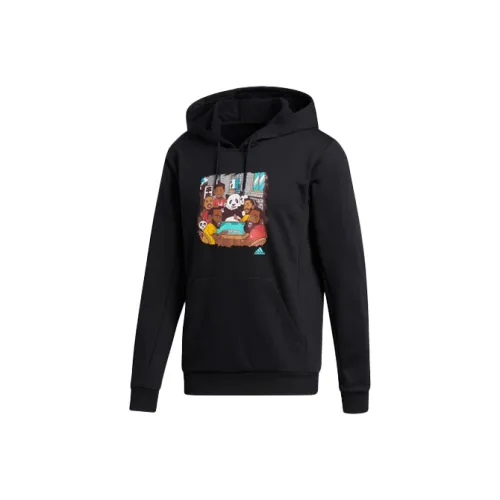 Adidas Мужские черные свитшоты