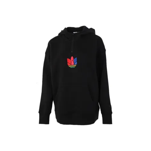 adidas originals Трилистник Черный Женские Свитшоты