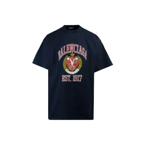 Balenciaga Мужские черные футболки