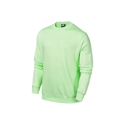 Nike Паровой Зеленый Мужской Свитшот