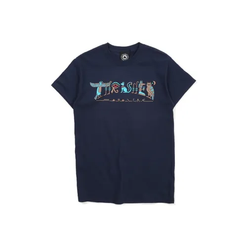 Thrasher T-Shirt Унисекс Синий США Версия