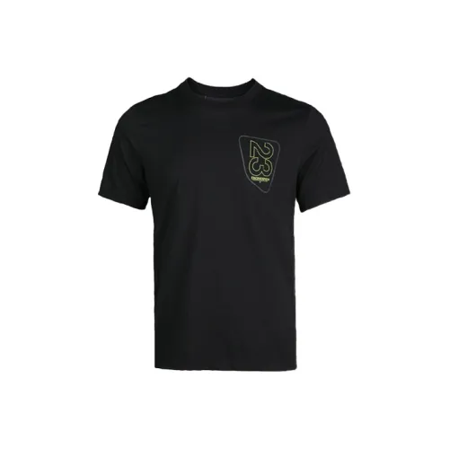 JORDAN AS M J 23ENG SS WM CREW Черная мужская футболка T-рубашка