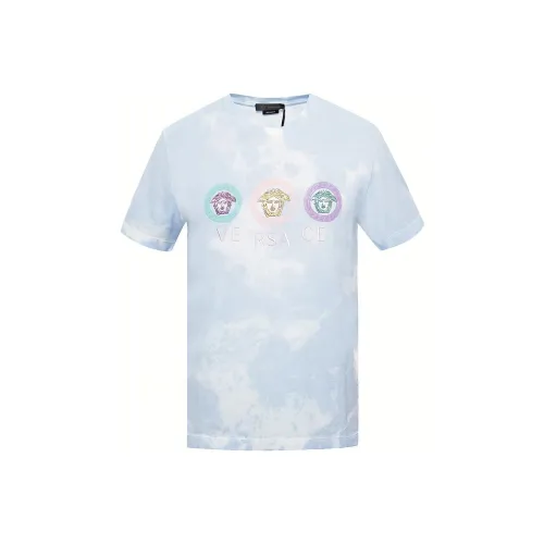 VERSACE Medusa T-Shirt Мужская Светло-Синяя