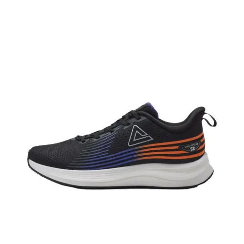 PEAK Беговые кроссовки Low Top Черные Мужские