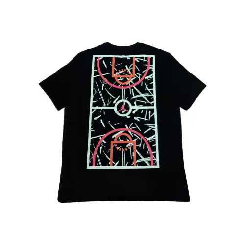 JORDAN Черные Мужские T-Рубашки