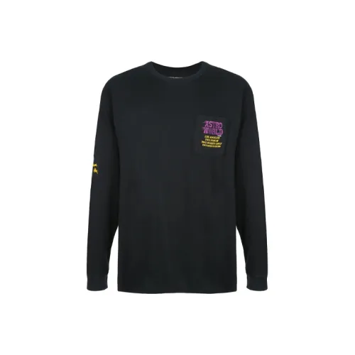 Travis Scott Черные Мужские T-Рубашки