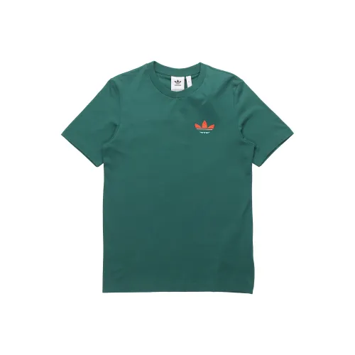 Adidas Originals T-Shirt Мужской Лесной Зеленый
