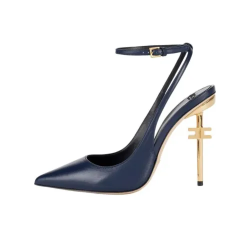 Elisabetta Franchi Высокие каблуки Синие Женские