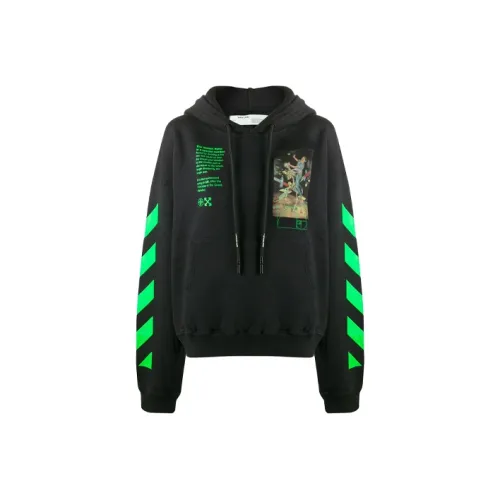 Off Белый Ss20 Черный Унисекс Свитшоты