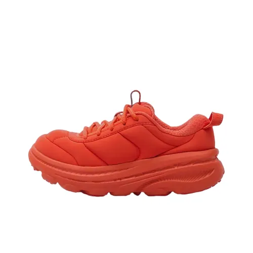 MARNI x HOKA ONE ONE Bondi B3LS Низкий Топ Повседневные Беговые Кроссовки Унисекс Красный