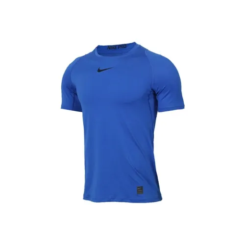 Nike Blue Men's T-Shirts Найк Синий Мужские Футболки