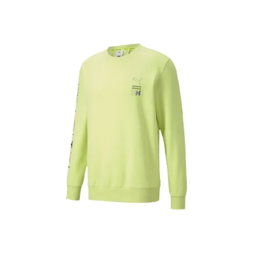 PUMA HELLY HANSEN Унисекс Толстовка Unisex Light Ярко-желтый