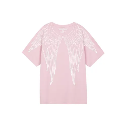 BOY LONDON Розовая унисекс футболка