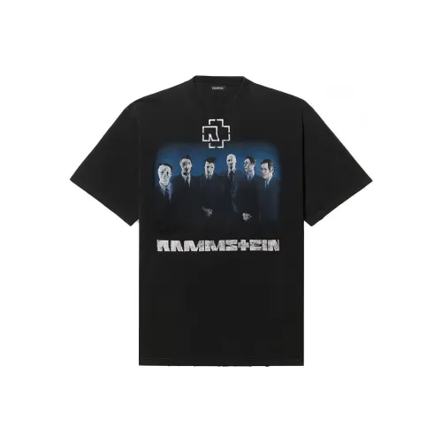 Balenciaga T-Shirt Loose Fit Men's Black