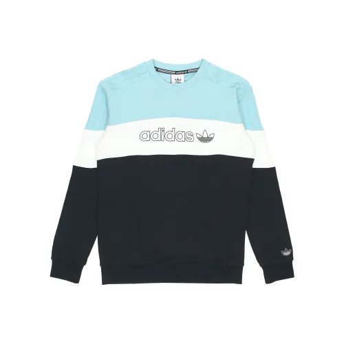 adidas originals BX 20 CREW Светло-синий Мужские Свитшоты