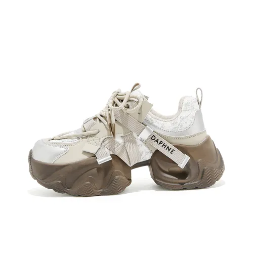 DAPHNE Low Топ Толстая подошва Кроссовки Женские Серые