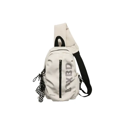 BUBM Нейлоновая сумка Sling стандартная унисекс белый черный