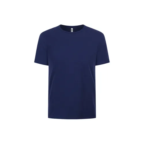 MOSCHINO Мужские синие футболки