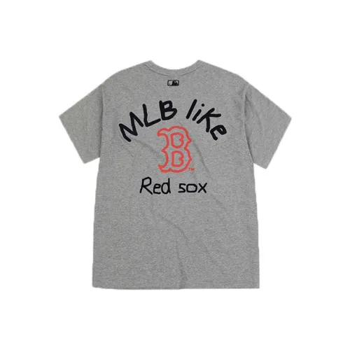 Футболка MLB Base Logo T Унисекс Фотиния Серый