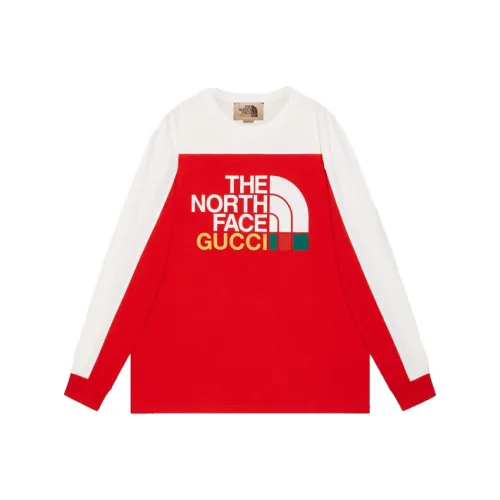 GUCCI X The North Face T-Shirt Мужской Красный