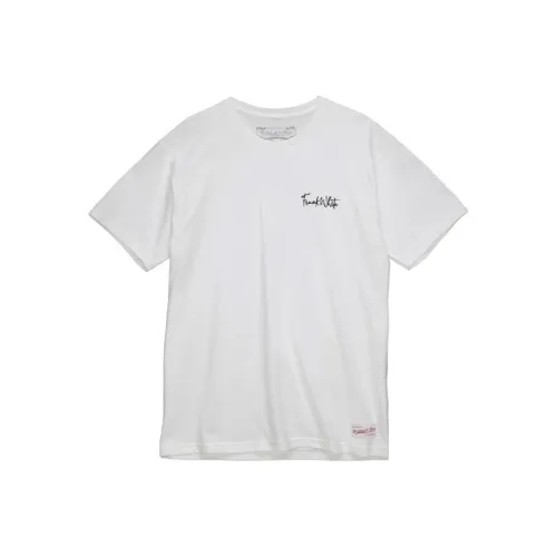 Mitchell Ness Белая Унисекс Футболка
