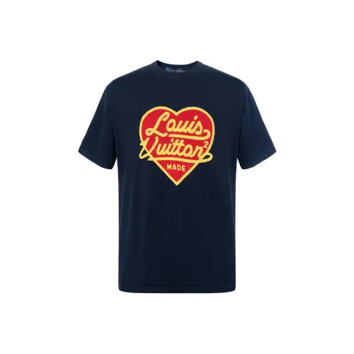 LOUIS VUITTON Рубашка Мужская Темно-синяя