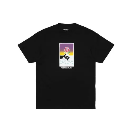 Carhartt WIP T-Shirt Unisex Black Кархартт WIP Т-Рубашка Унисекс Черная