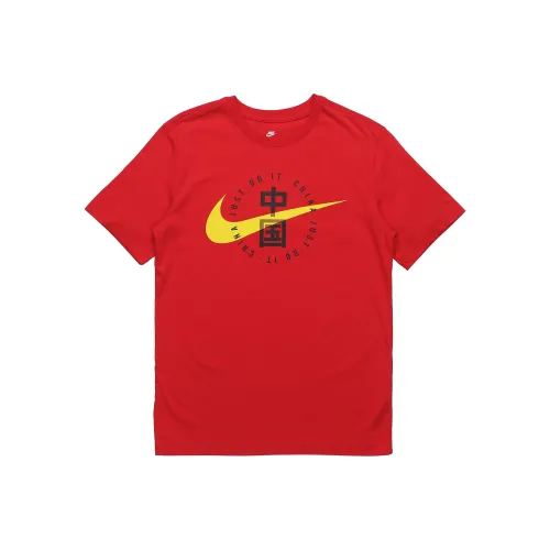 Nike Red Мужская T-рубашка