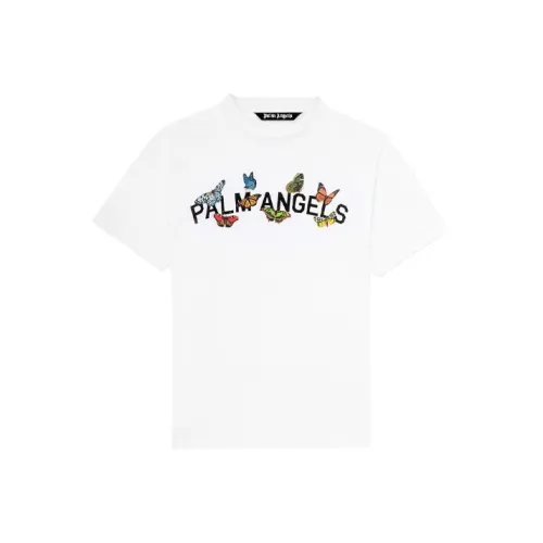 PALM ANGELS Белая Мужская Футболка