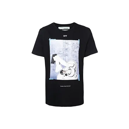 Off Белый Мужской T-Рубашки