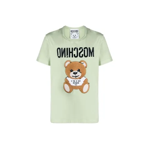 MOSCHINO Зеленые Мужские Футболки