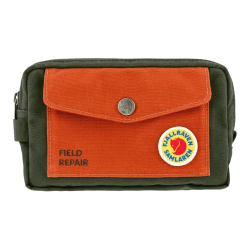 Fjallraven Путешествие Органайзеры Оливково-зеленый & Апельсин Унисекс