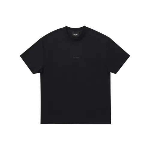 TEAM WANG Черная унисекс футболка