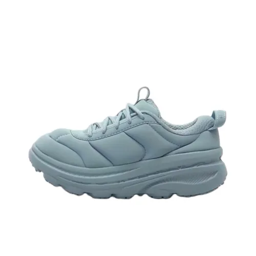 MARNI x HOKA ONE ONE Bondi B3LS Низкий Топ Повседневная Обувь для Трейл-Бега Унисекс Синий