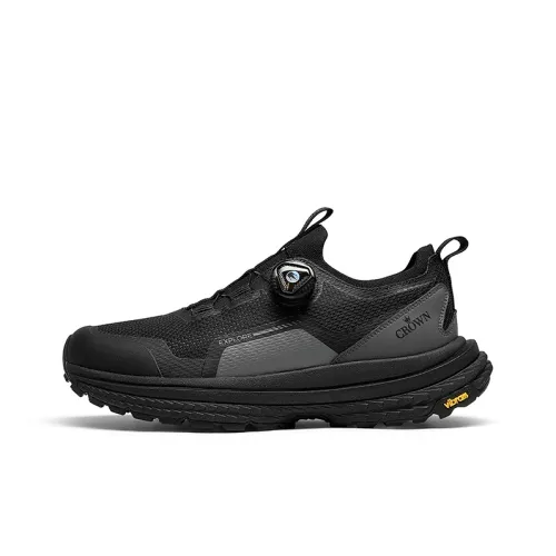 CROWN Slip-resistant Abrasion-resistant Lightweight Увеличивающая высоту Низкая Уличная Обувь Мужская